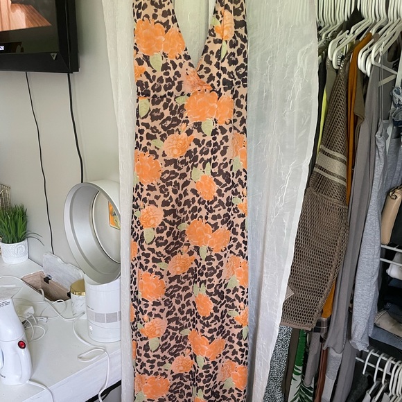 Majorelle carine maxi dress leopard multi floral - Picture 2 of 3